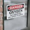Signmission Oxygen Danger Sign, Vinyl Decal, 14in W x 10in L, 2PK OS-2PACK-DS-D-1014-L-19459 - alternate 5